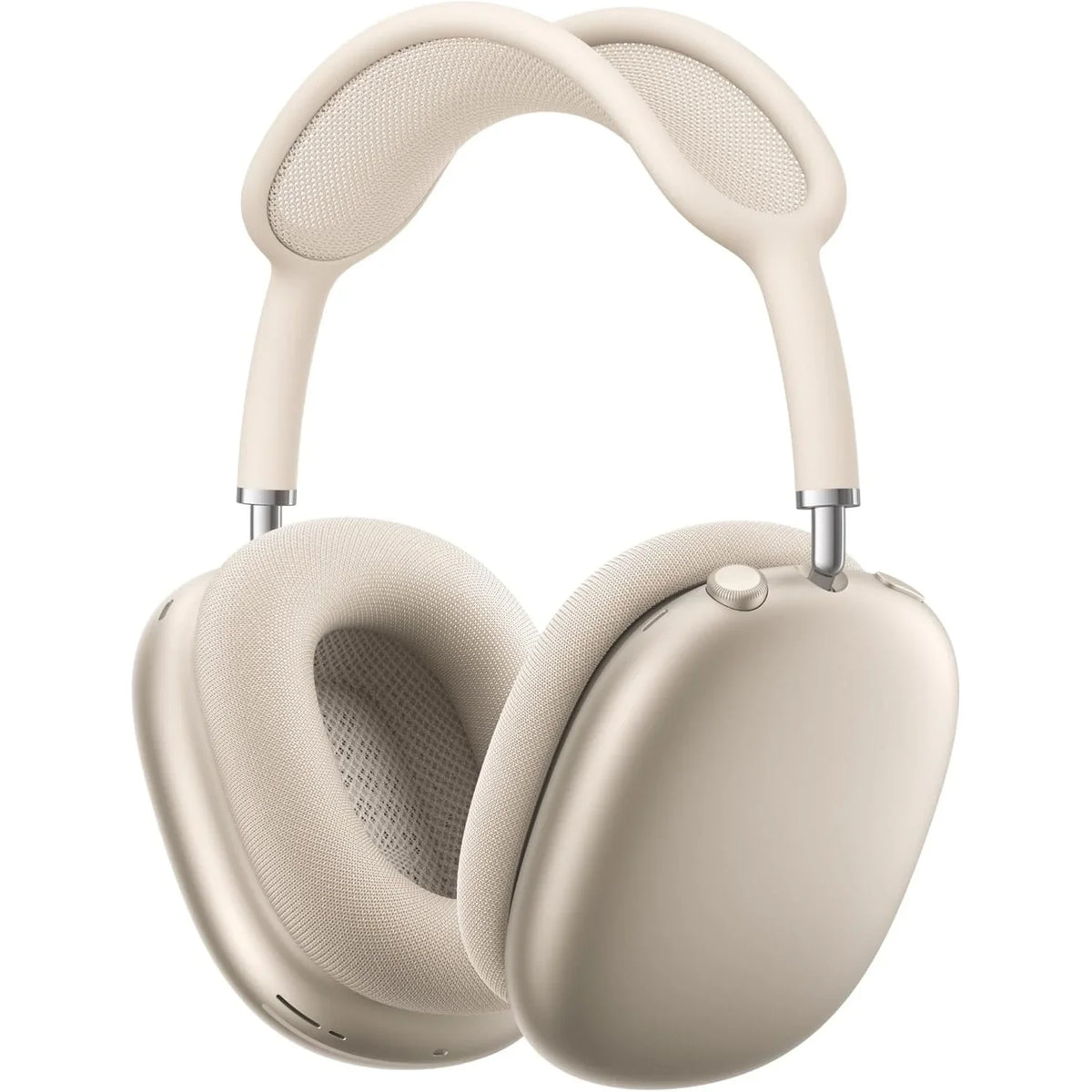 Apple Airpods Max Wireless Headphones With Logo, Pop Up & Free Leather Case (Works with Android & iOS both)