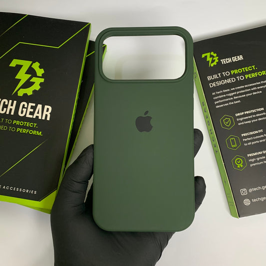 Dark Green Silicone Cover