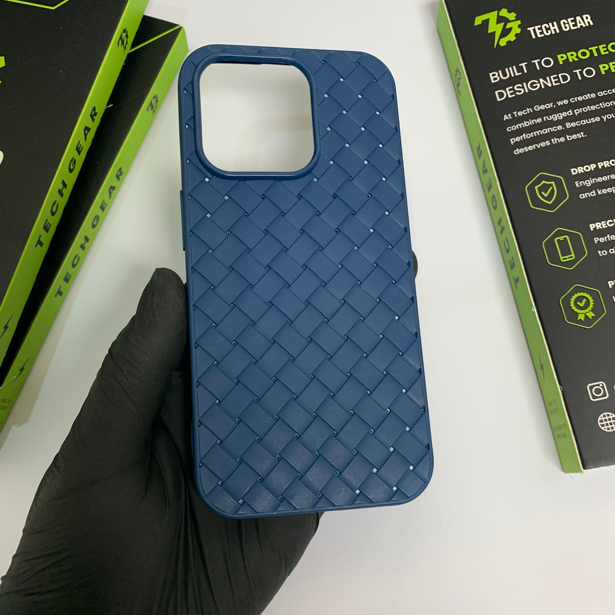 Woven Weave Breathable Grid Case