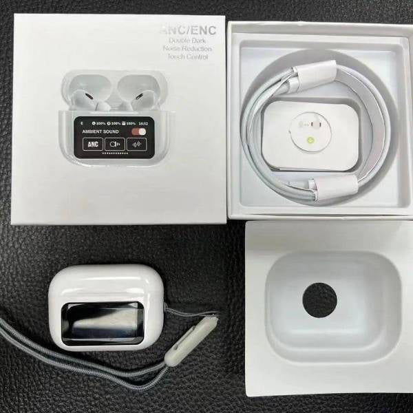 Airpods With LCD Touch Screen