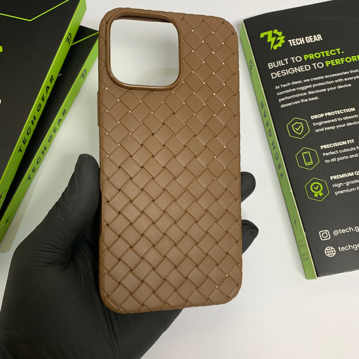 Woven Weave Breathable Grid Case