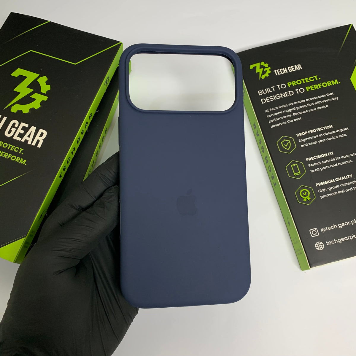 Navy Blue Silicone Cover