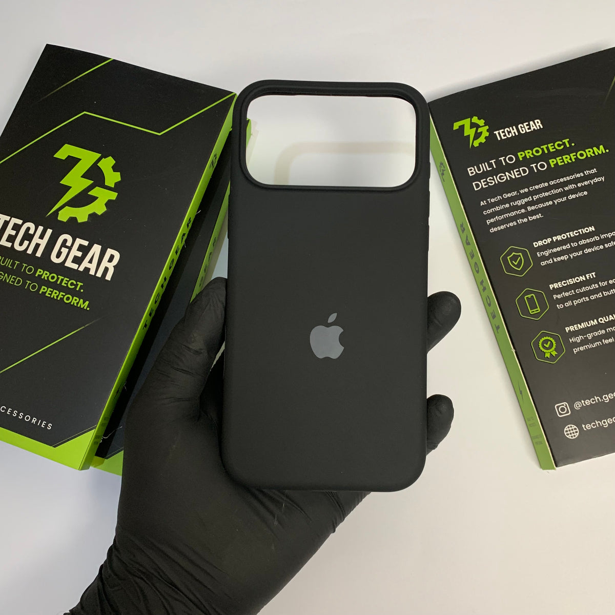 Black Silicone Cover