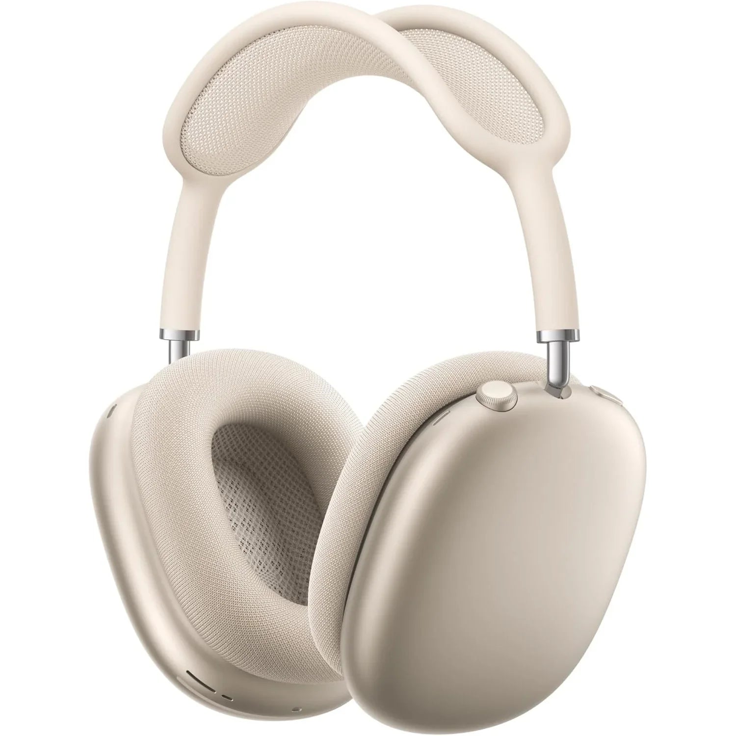 Apple Airpods Max Wireless Headphones With Logo, Pop Up & Free Leather Case (Works with Android & iOS both)