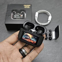 Airpods With LCD Touch Screen