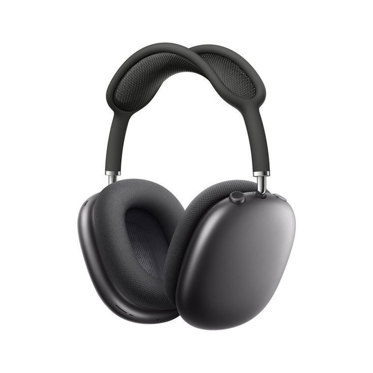 Apple Airpods Max Wireless Headphones With Logo, Pop Up & Free Leather Case (Works with Android & iOS both)